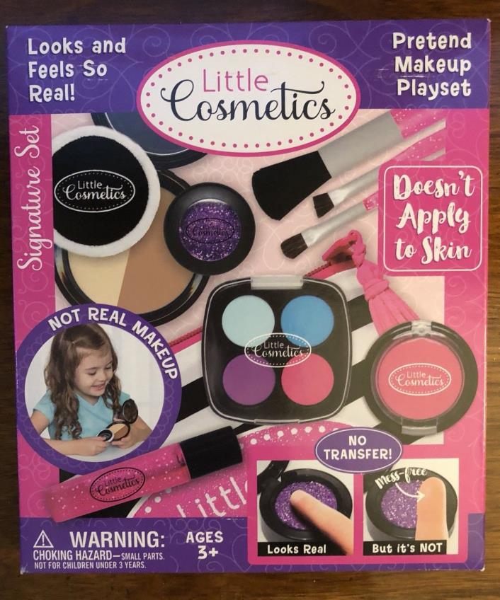 Little Cosmetics Pretend Makeup Signature Playset 10 Pc Kit