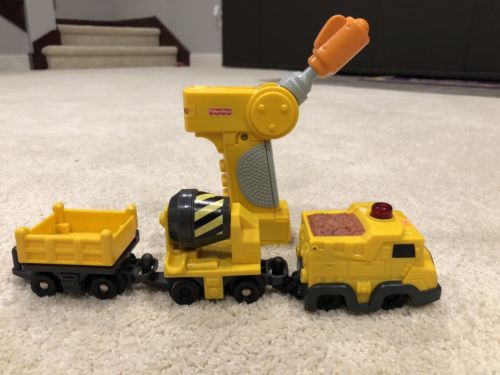 Geotrax Mix 'n Go Work Crew B5294 RC Train Truck Construction Remote Control Set