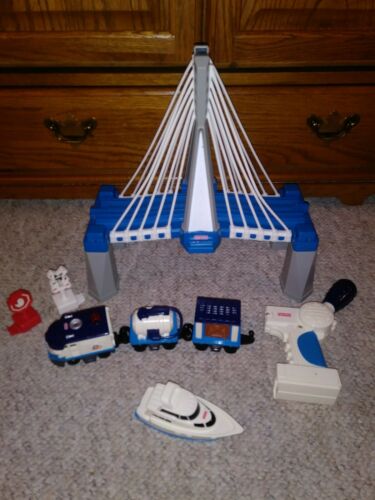 GEOTRAX Oceanside Flier Remote Control Train BRIDGE BOAT (see description)