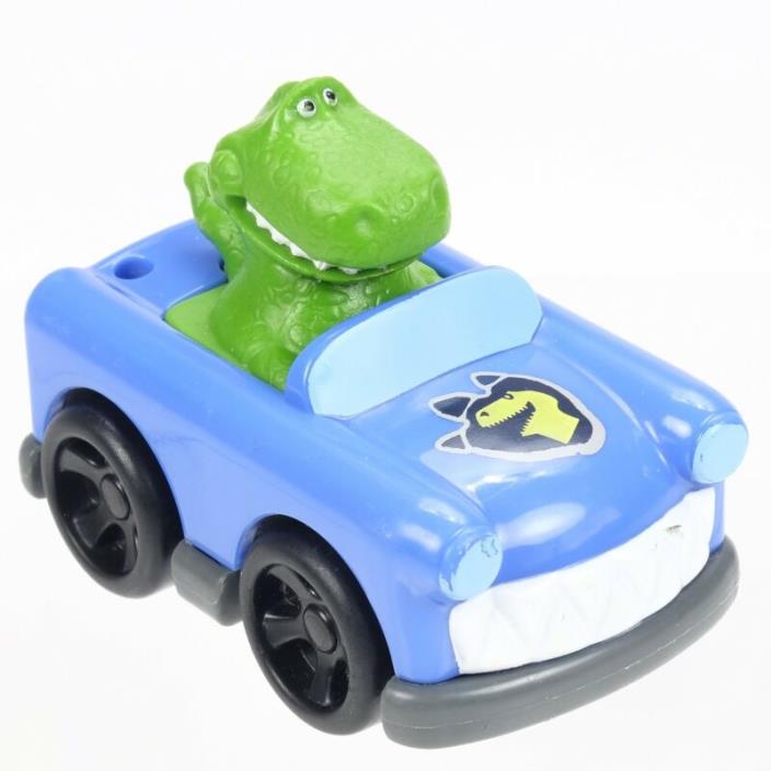 Fisher Price Little People Wheelies Disney Pixar Toy Story Rex Dinosaur Car