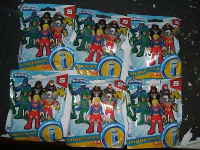 FISHER PRICE  IMAGINEXT   DC SUPER FRIENDS,    ( SERIES 5   COMPLETE SET  )