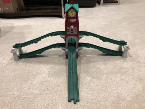 Geotrax High Chimes Clock Tower With Climbing Pieces