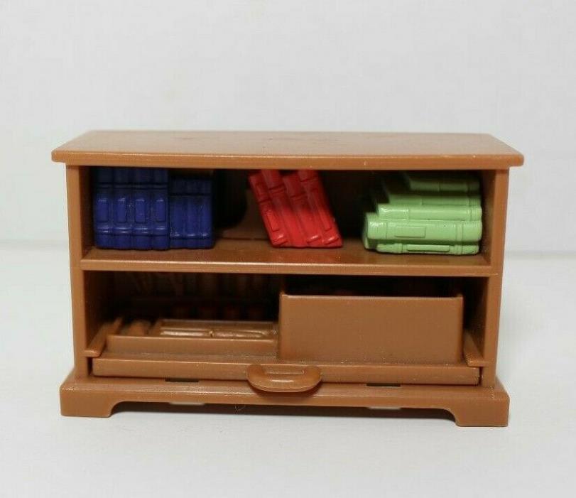 Fisher Price Loving Family Book Pull Out Toy Art Shelf 2002 Mattel Dollhouse