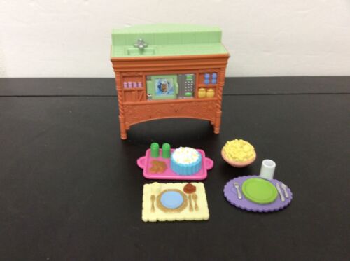 Fisher Price Loving Family Dollhouse Kitchen Counter & Food Trays #12