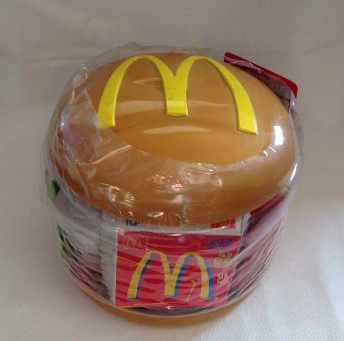EXTREMELY RARE McDonald's 28 Piece Play Food Set NEW/SEALED