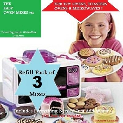 EZ Bake Oven Refill Mixes 3 Pack Bundle | Ultimate Easy Bake