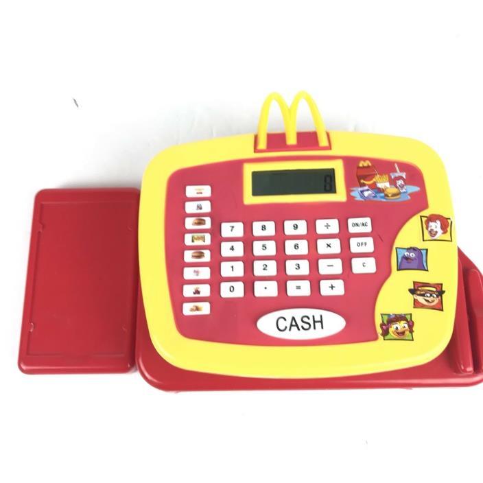 McDonald's restaurant play cash register toy calculator FLAWS