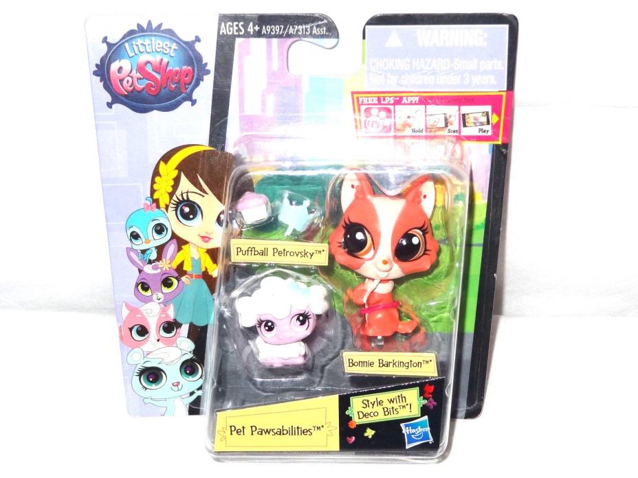 Littlest Pet Shop Pawsabilities Bonnie Barkington #3767 Puffball Petrovsky Dog