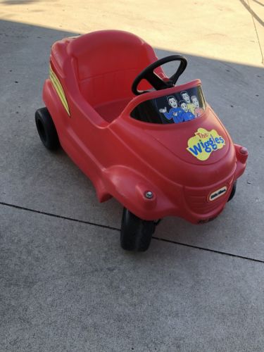 HTF! Disney The Wiggles Big Red Car Little Tikes Ride On Child Size