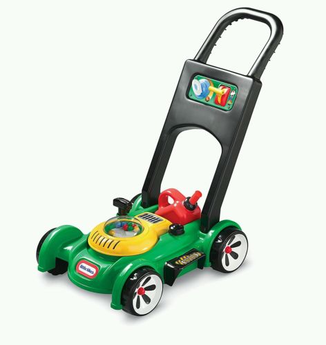 Kid Lawn Mower Out Sound Toy Child Push Pull Cord Gas Learn Tool Yard Key Toddle