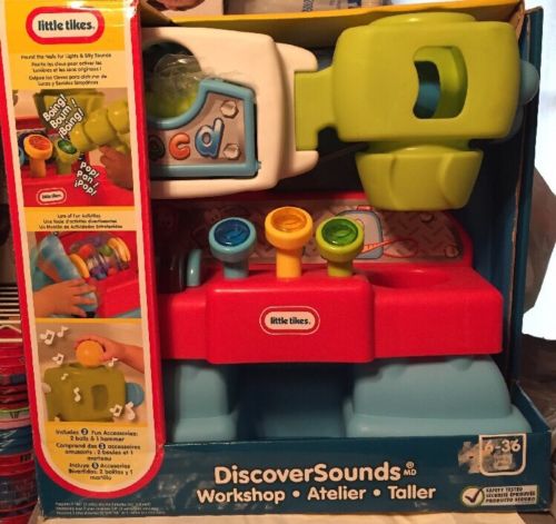 Little Tikes NIB Discover Sounds Workshop! Songs Activities Lights New Toy