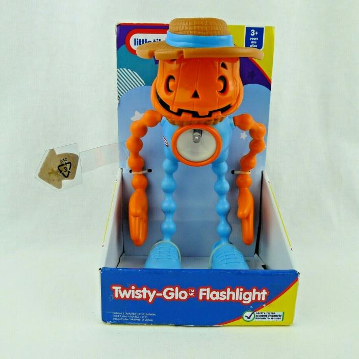 Little Tikes Twisty-Glo Flashlight Pumpkin Man Halloween Nighttime New