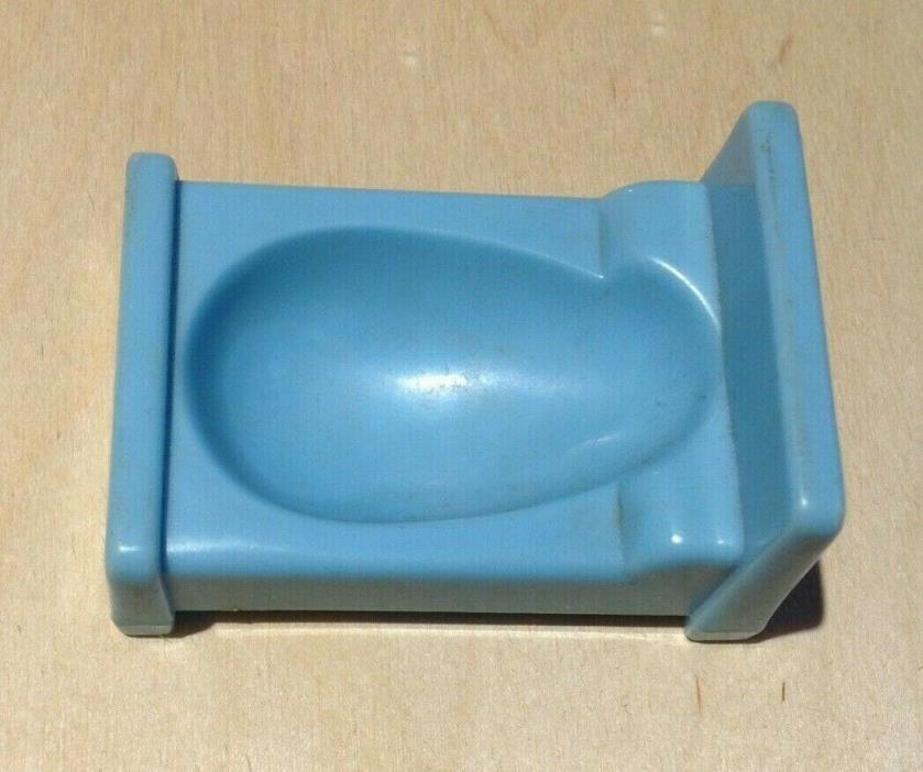 Vintage Weeble bed! Weebles, baby blue 1973 HASBRO