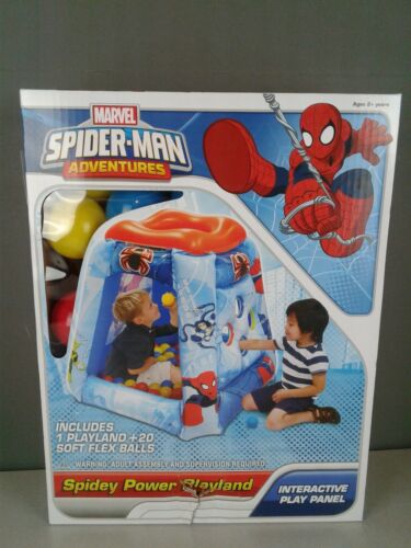Marvel Spider-man Spidey Power playland new in box - slightly damaged