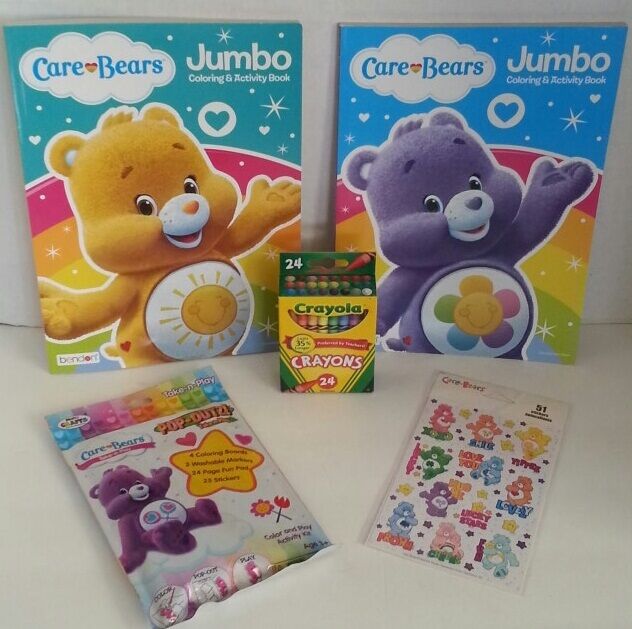 Care Bears Activity Set with Coloring Books, Stickers and More!