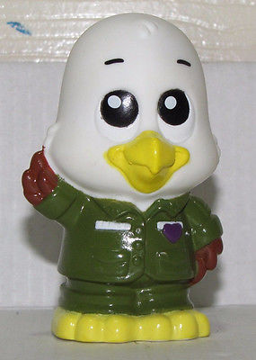 Little Tikes Apple Grove Army duck chicken no helmet 2.75