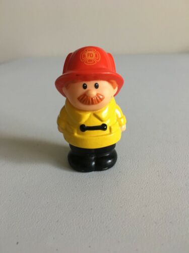 Vintage 1998 Shelcore Fireman Firefighter Little People Inspired Figure