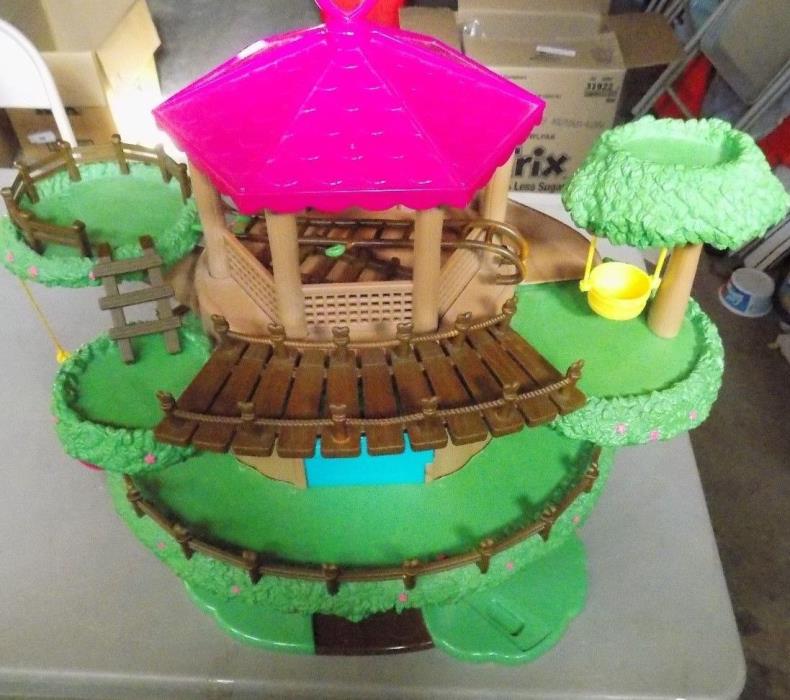 Lil Woodzeez Family Tree House 3 Story Interactive Play Set