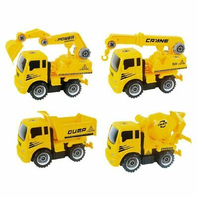 Take-A-Part Construction Truck with 4 Different Forms; Dump