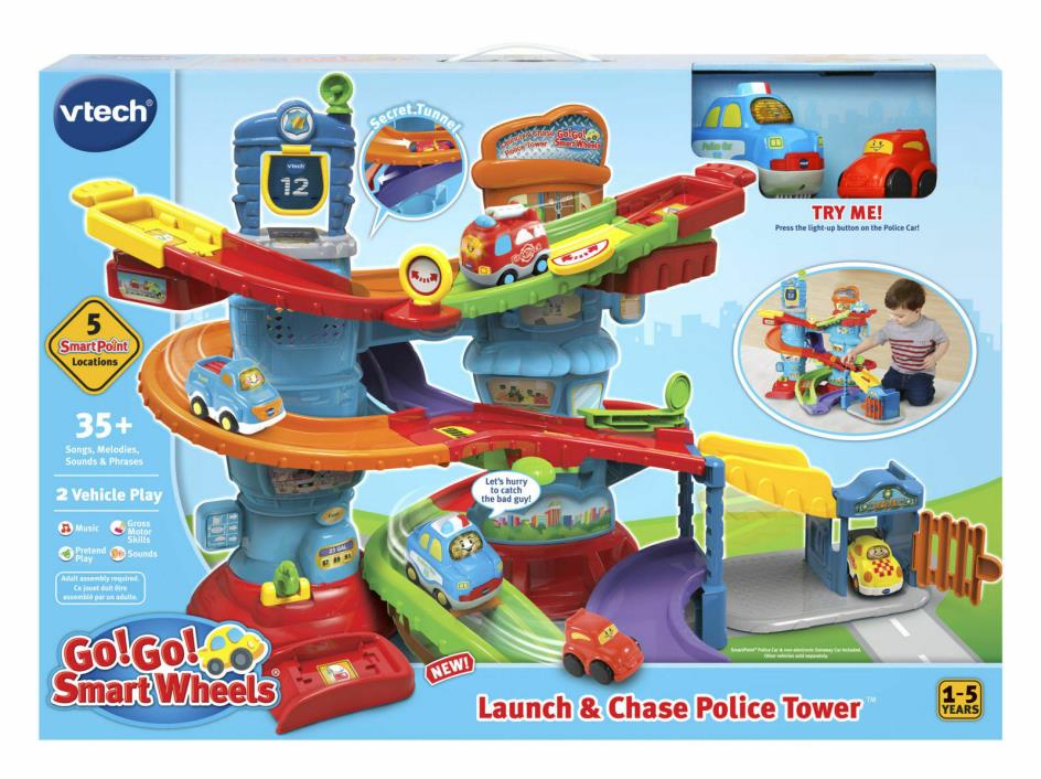 VTech Go! Go! Smart Wheels Launch Chase Police Tower