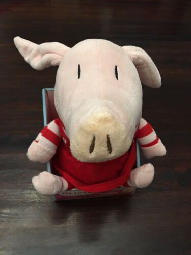 New OLIVIA the PIG PLUSH Piggy Bank Character Coin Bank