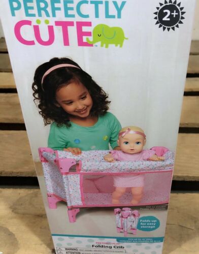 PERFECTLY CUTE Baby Doll Folding Crib JAKKS 2018 NEW