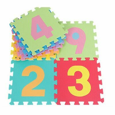 Kids Puzzle Alphabet, Numbers, 36 Tiles and Edges Play Mat,