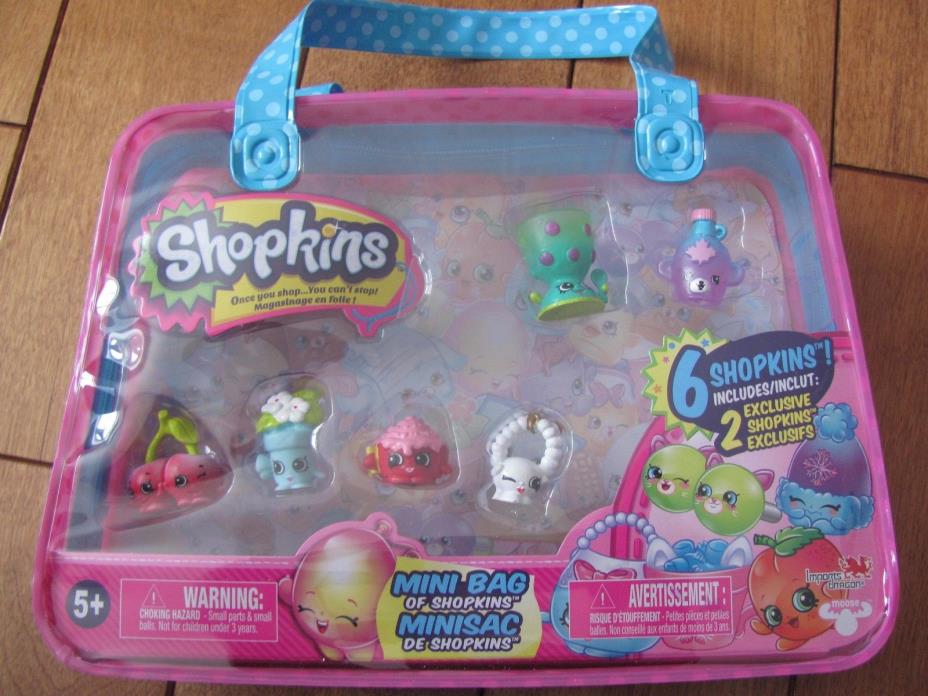 Shopkins 6 Pack Season 4 MINI BAG You get this pack NEW 6 different to collect