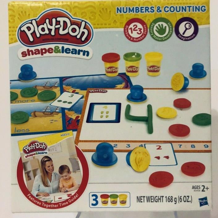 Play-Doh Shape & Learn Numbers and Counting Developmental Educational Toy New