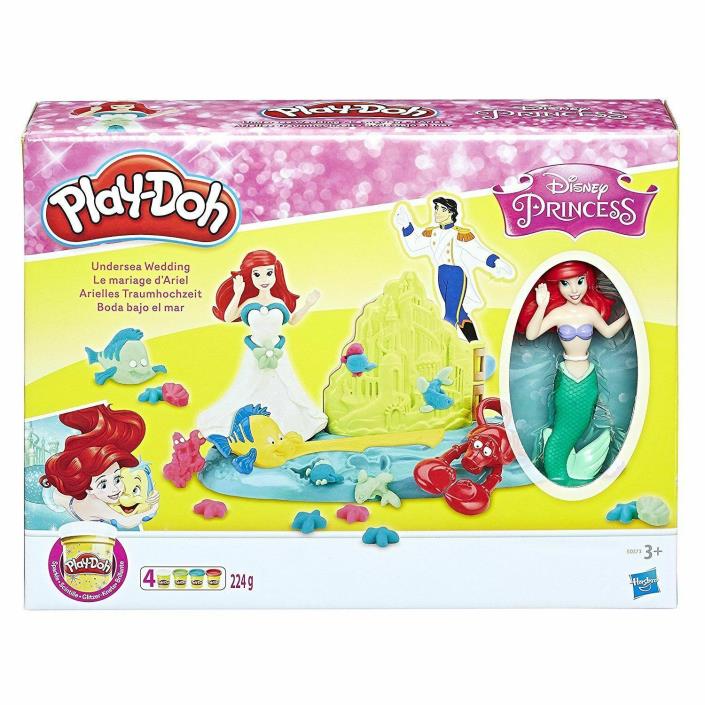 Play-Doh Disney Princess Undersea Wedding with Ariel (4) Play-Doh Little Mermaid