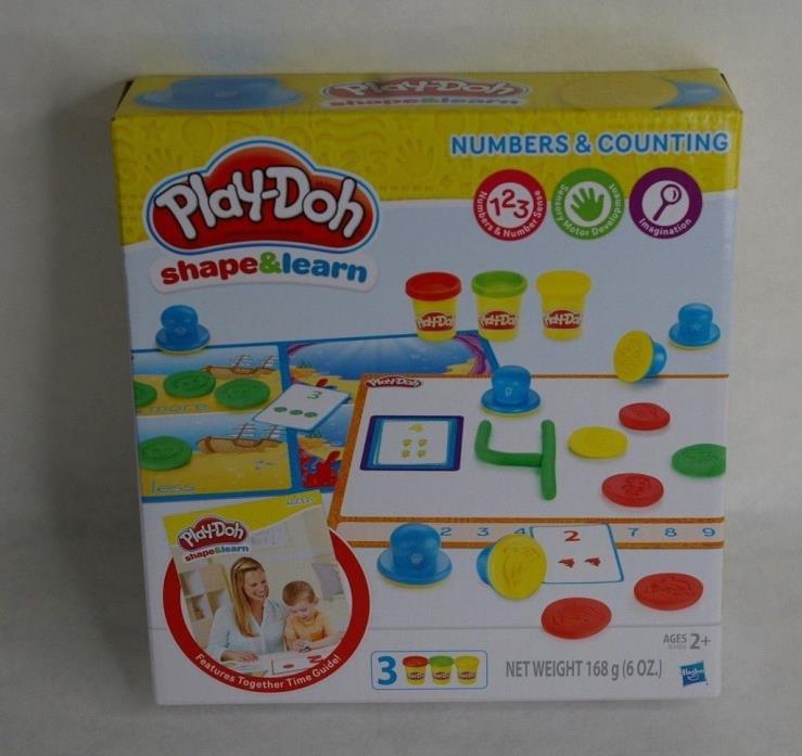 Play-Doh Shape & Learn Numbers and Counting Educational Toy 2+  New