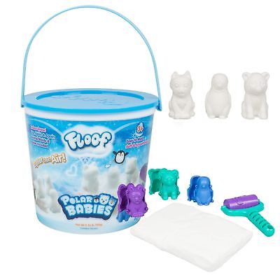 Floof Modeling Clay - Reuseable Indoor Snow - Endless Creations With 3 Polar ...