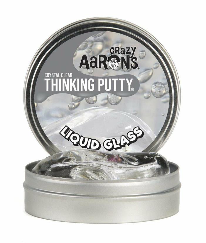 Crazy Aaron's Thinking Putty, 3.2 Ounce, Liquid Glass.