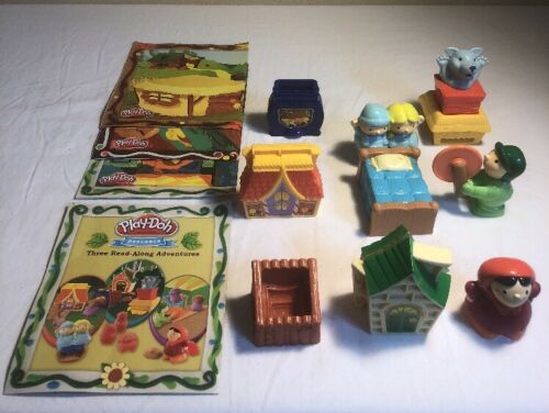 Vintage Lot Playdoh Read Along Adventures Molds
