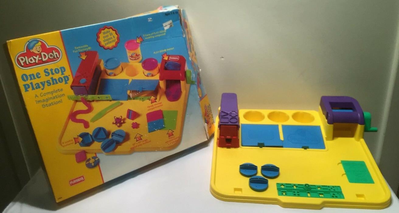 1994 Play-Doh One Stop Play Shop In Box in Good Condition FREE SHIPPING