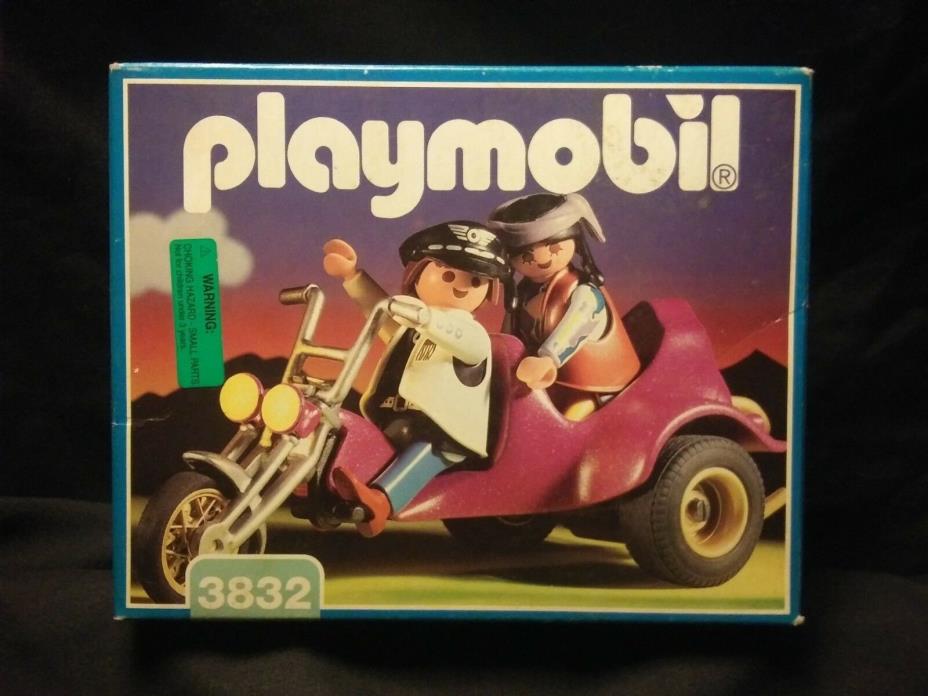 Playmobil Motorcycle 3832 * Trike Chopper Motorrad * New!! RARE!!