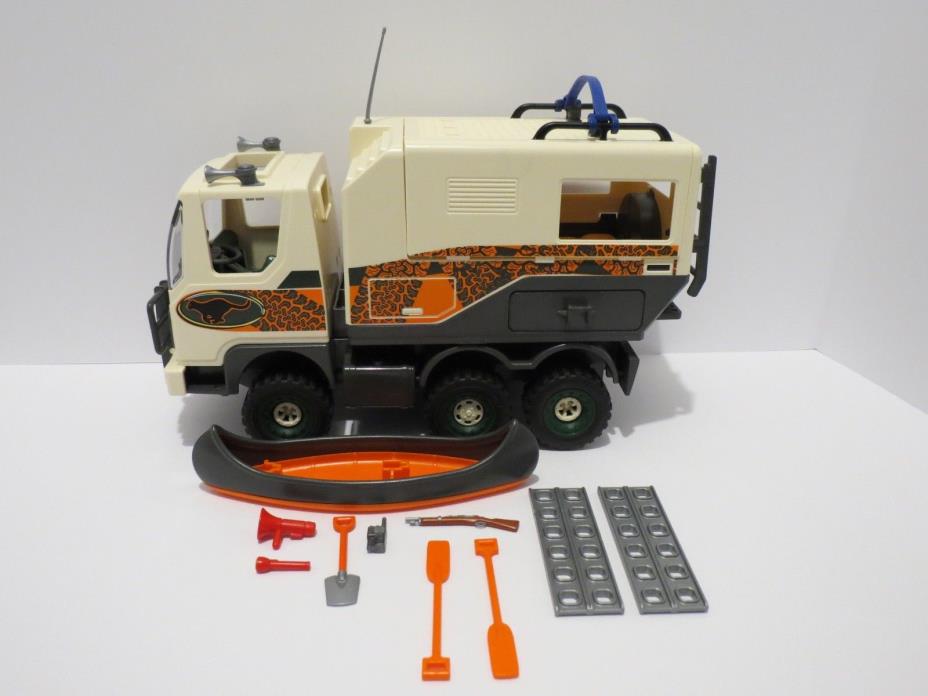 Playmobil 4839 Adventure Truck Safari Camper Wild Life Researchers Vehicle