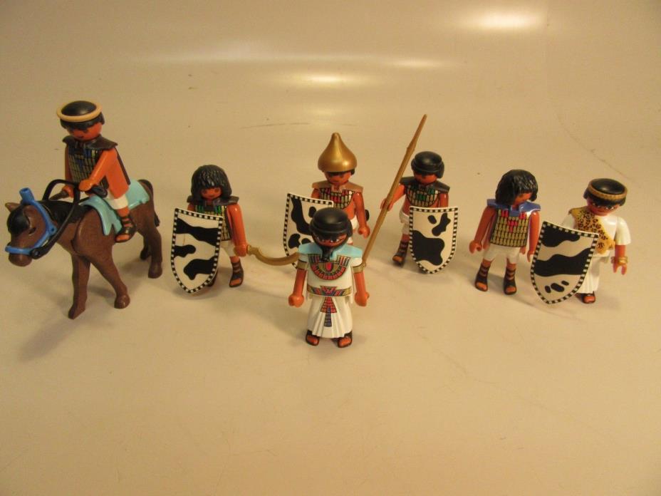 2005 Geobra Playmobil Egyptian Action Figures