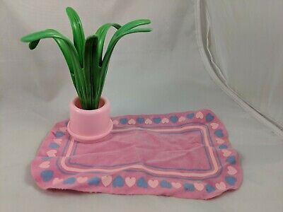 Playskool Dollhouse Large Rug Plant Set
