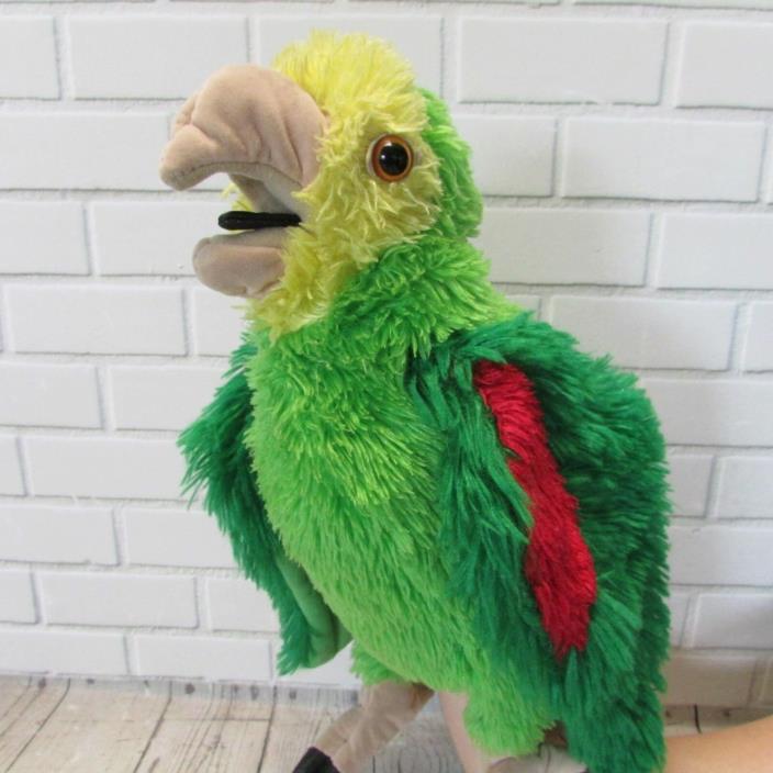 Folkmanis Amazon Parrot Stage Hand Puppet 14