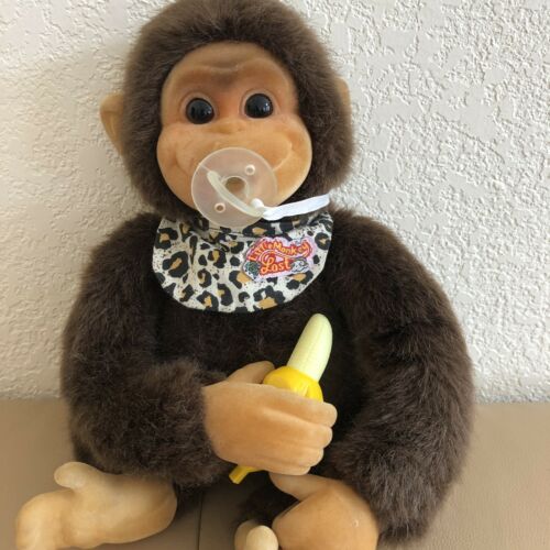 HOSUNG Baby Monkey Pacifier Bib  Squeaker 12