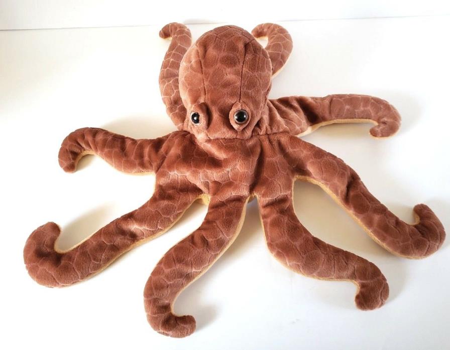 Folkmanis Puppet Coral Octopus Hand Puppet Glove Puppet