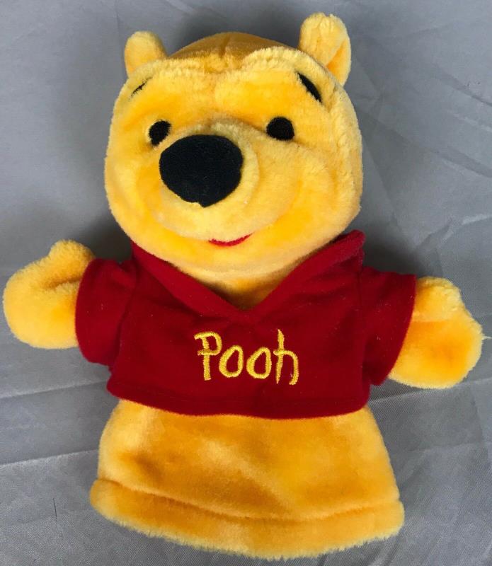Disney Mattel Winnie the Pooh Bear plush Hand Puppet