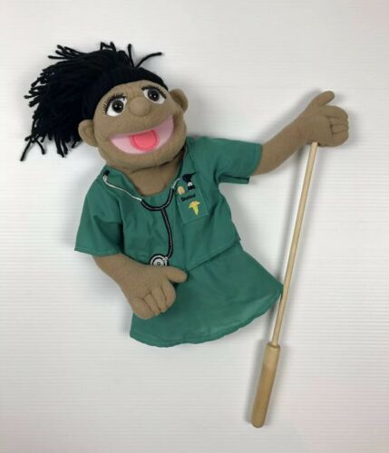 Melissa & and Doug Doctor Dr. Susan Hand Puppet With Stick