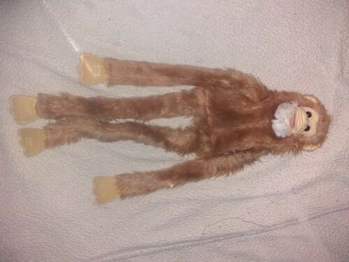 1981 Hosung Monkey Squeaker Toy Puppet Full Body