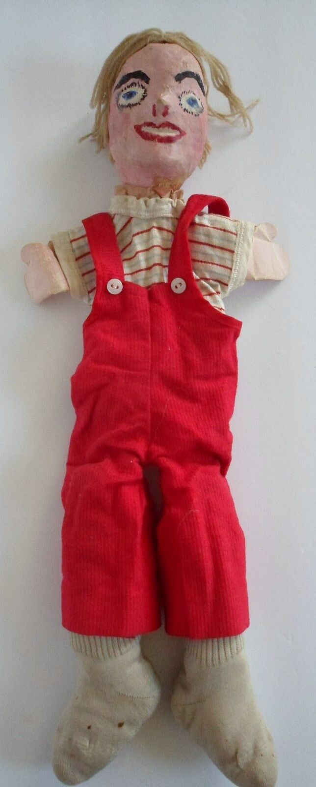Vintage Hand Puppet Handmade Cloth 19