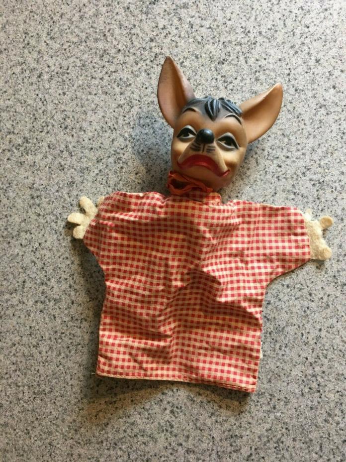 Vintage Pedro Hand Puppet - Walt Disney Productions Gund 1960s? Lady and Tramp