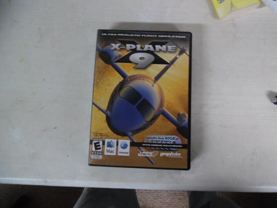 XPlane9 full DVD set