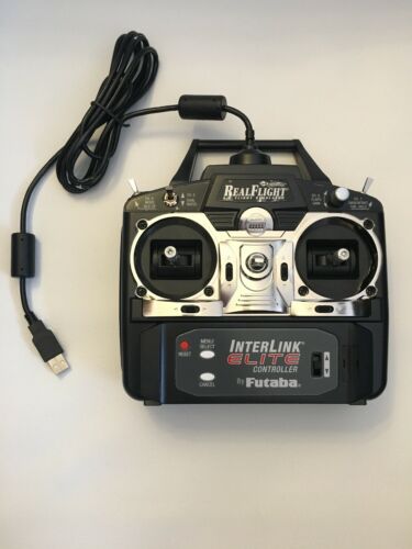 Nice Used Futaba Interlink Elite Controller For Great Planes RealFlight R/C Sim