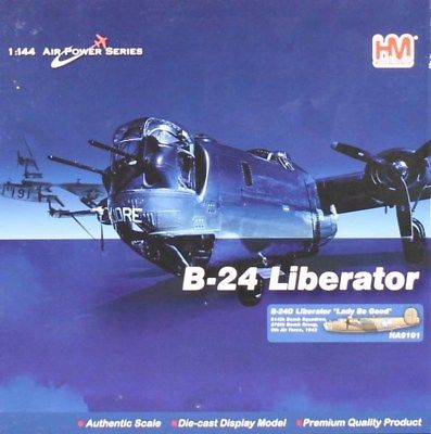 Hobby Master 1:144 Air Power Series Consolidated B-24D Liberator Built #HA9101